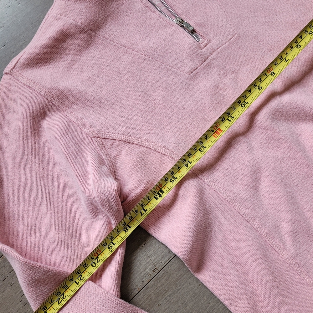 Tommy Bahama Women's Pink Quarter-Zip Sweater - Picture 10 of 10
